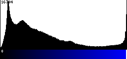 Blue Histogram