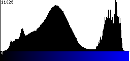 Blue Histogram