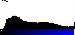 Blue Histogram