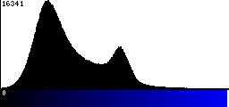 Blue Histogram