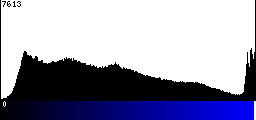 Blue Histogram