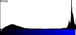 Blue Histogram