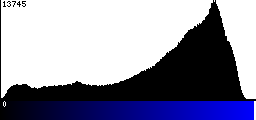 Blue Histogram