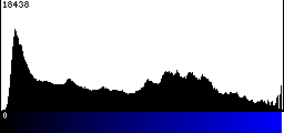 Blue Histogram