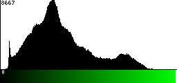 Green Histogram