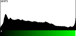 Green Histogram