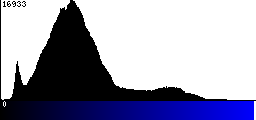 Blue Histogram