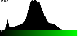 Green Histogram