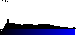 Blue Histogram