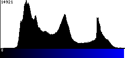 Blue Histogram