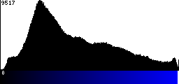 Blue Histogram