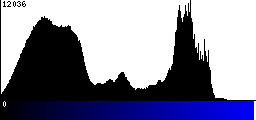 Blue Histogram