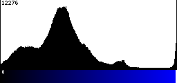 Blue Histogram