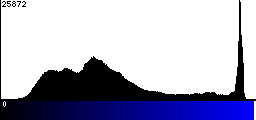 Blue Histogram