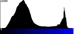 Blue Histogram