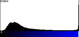 Blue Histogram