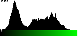 Green Histogram