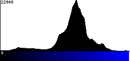 Blue Histogram