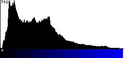 Blue Histogram