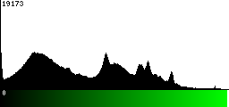 Green Histogram