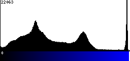 Blue Histogram