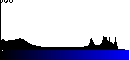 Blue Histogram