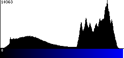 Blue Histogram