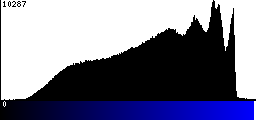 Blue Histogram