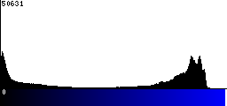 Blue Histogram