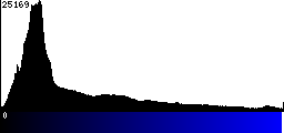 Blue Histogram