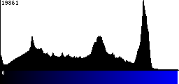 Blue Histogram