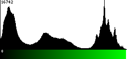 Green Histogram