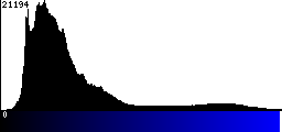 Blue Histogram