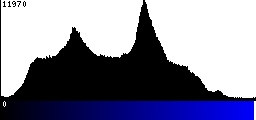 Blue Histogram