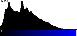 Blue Histogram