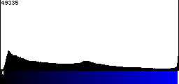 Blue Histogram