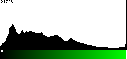 Green Histogram