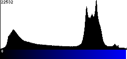 Blue Histogram