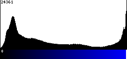 Blue Histogram