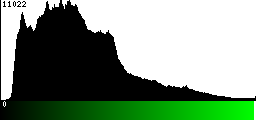 Green Histogram