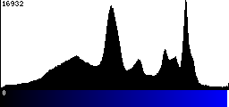 Blue Histogram