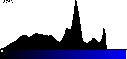 Blue Histogram