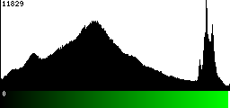 Green Histogram