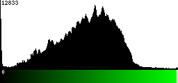 Green Histogram