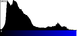 Blue Histogram