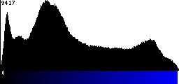 Blue Histogram