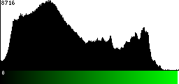 Green Histogram