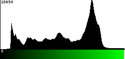 Green Histogram