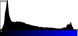 Blue Histogram