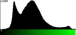 Green Histogram